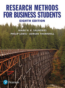 Research Methods for Business Students book cover