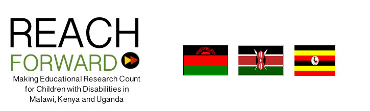 The Reach Forward logo and flags from each country