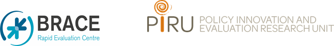BRACE and PIRU logos