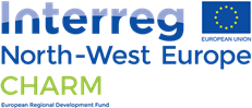 Logo of  Interreg North-West Europe CHARM