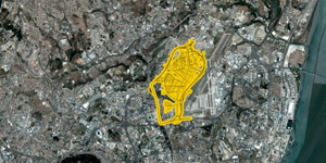 Alta de Lisboa - map