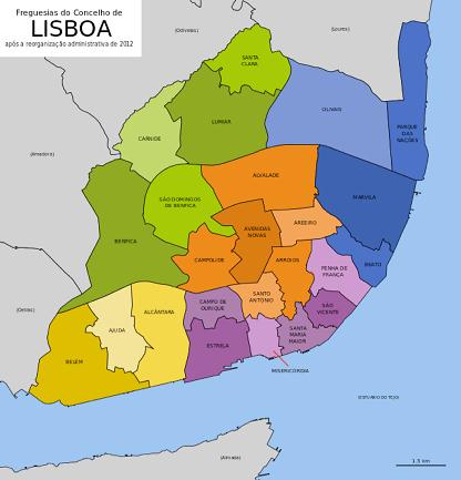 Lisbon map