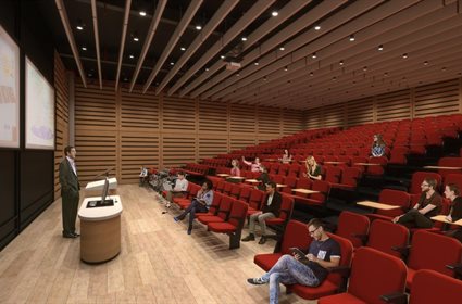 Artist Impression of the new campus lecture theatre