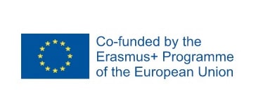 European flag logo with the words: "Co-funded by the Erasmus+ Programme of the European Union"
