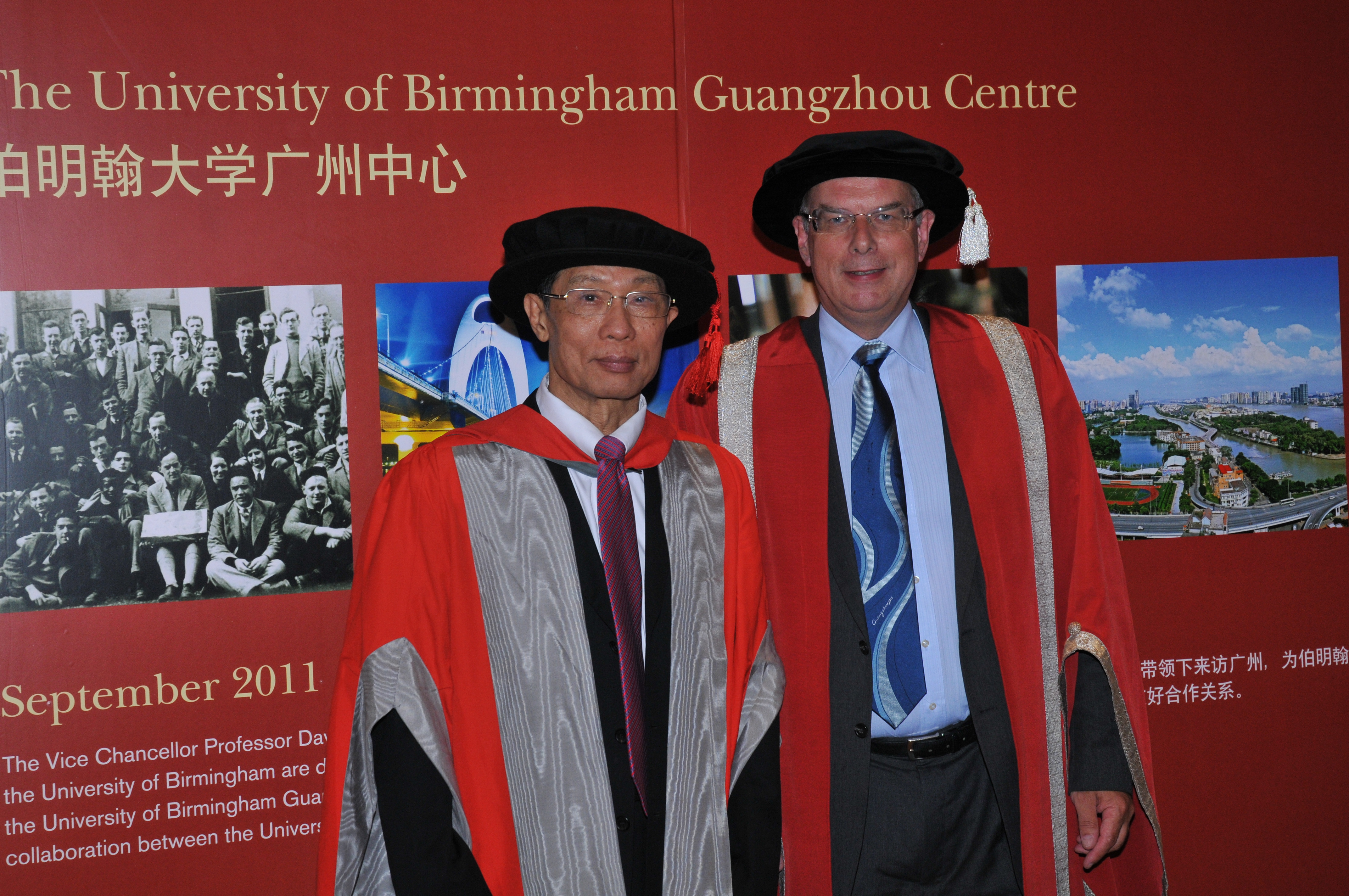 Professor Zhong Nanshan and Professor David Eastwood