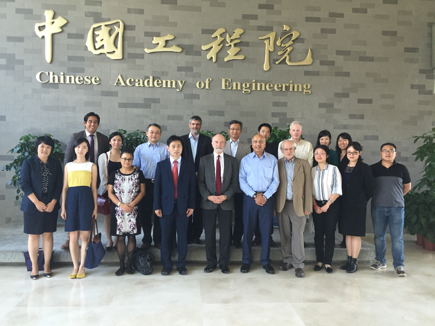 Colleagues from University of Birmingham and China at Chinese Academy of Engineering