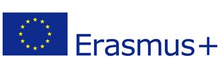 EU flag and Erasmus+ logo
