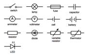 Electrical Components Circuit Symbols