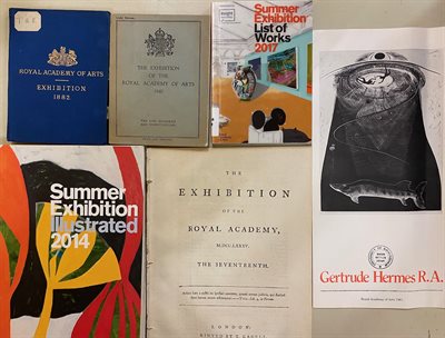 Royal Academy catalogues
