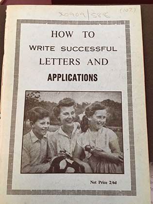 Speedy Eric" (pseud. A. N. Onwudiwe) (1964), Front Cover, How to Write Successful Letters and Applications, Onitsha: A. Onwudiwe and Sons.