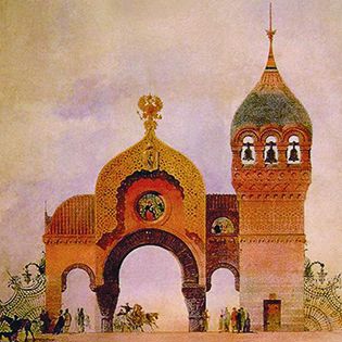 Sketch of a Gate in Kiev