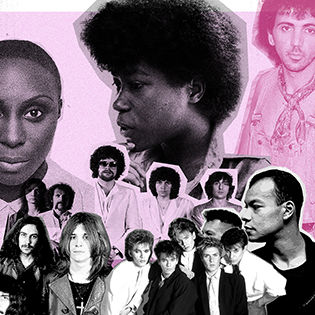 Collage of famous Birmingham performers