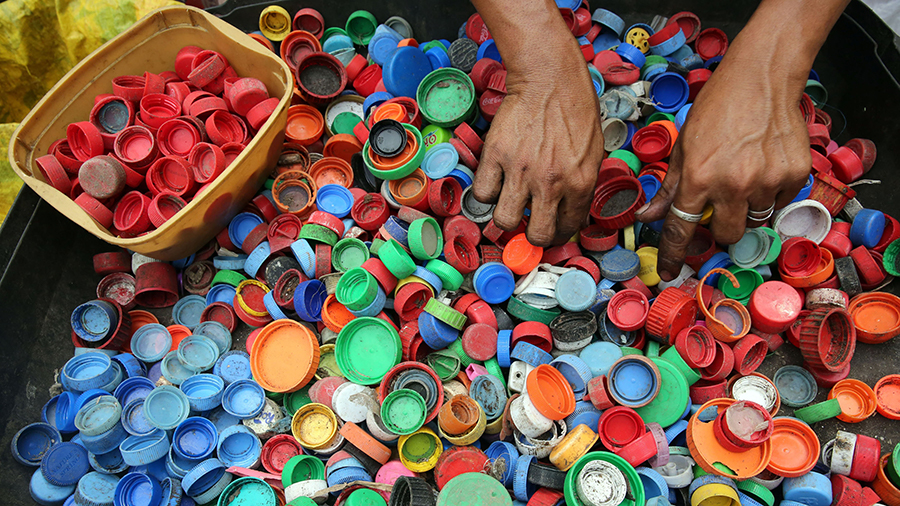 Plastics recycling with a difference