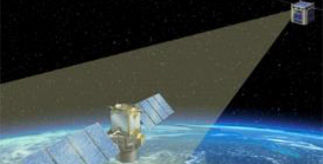 Satellite oribiting space