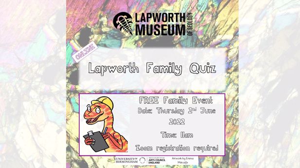 Lapworth Family Quiz Advert Image