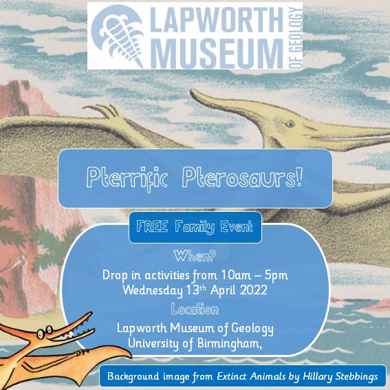 Lapworth Pterrific Pterosaurs Advert Image