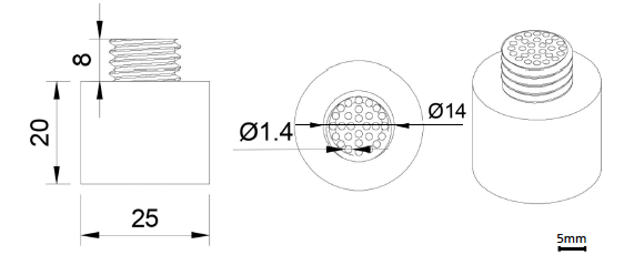A patented 3D printable light delivery bolt for intracranial theranostics (therapy and diagnostics) for phototherapy and Raman spectroscopy monitoring using optical fibres for the treatment of traumatic brain injuries.