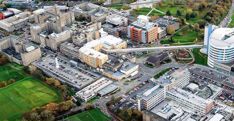 Aerial shot of the Medical School