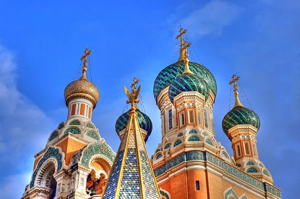 russian-church-spires