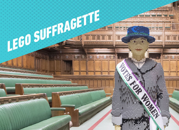 Lego Suffragette Exhibition