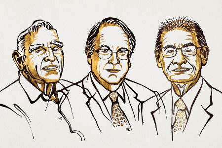 2019 Nobel Laureates in Chemistry, John B. Goodenough, M. Stanley Whittingham and Akira Yoshino