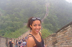 Ana Ture, the Great Wall of China, July 2014