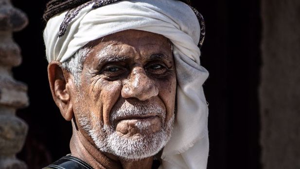 Photographic of an Arabian man.