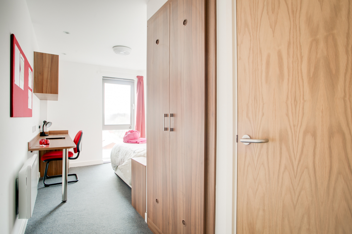 Ensuite bedroom at The Metalworks