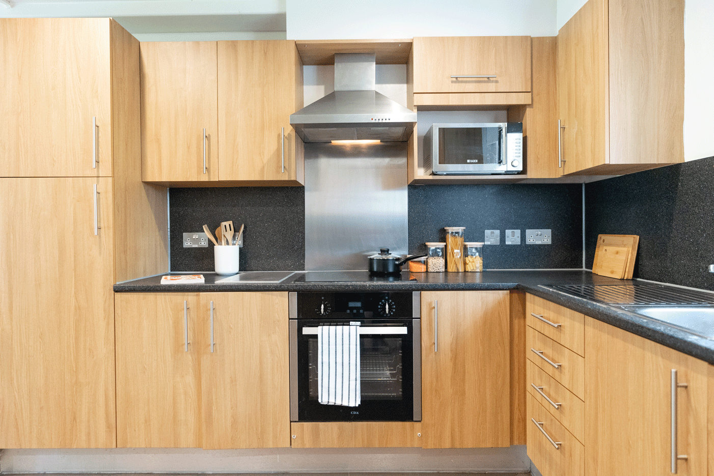 Kitchen at Oakley Court