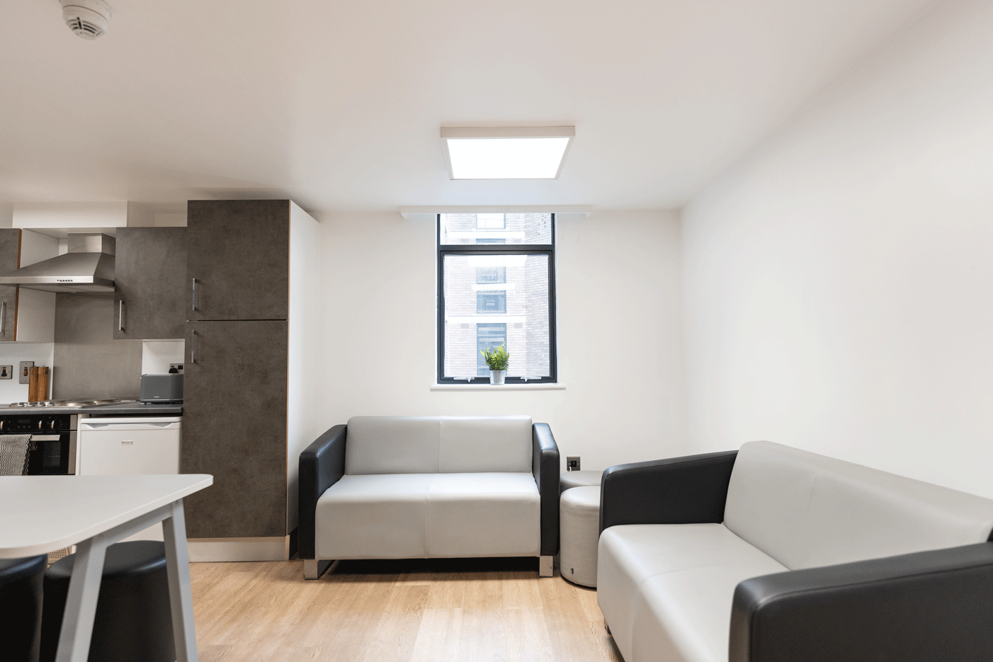 Sofa in the Shared Kitchen at Shackleton