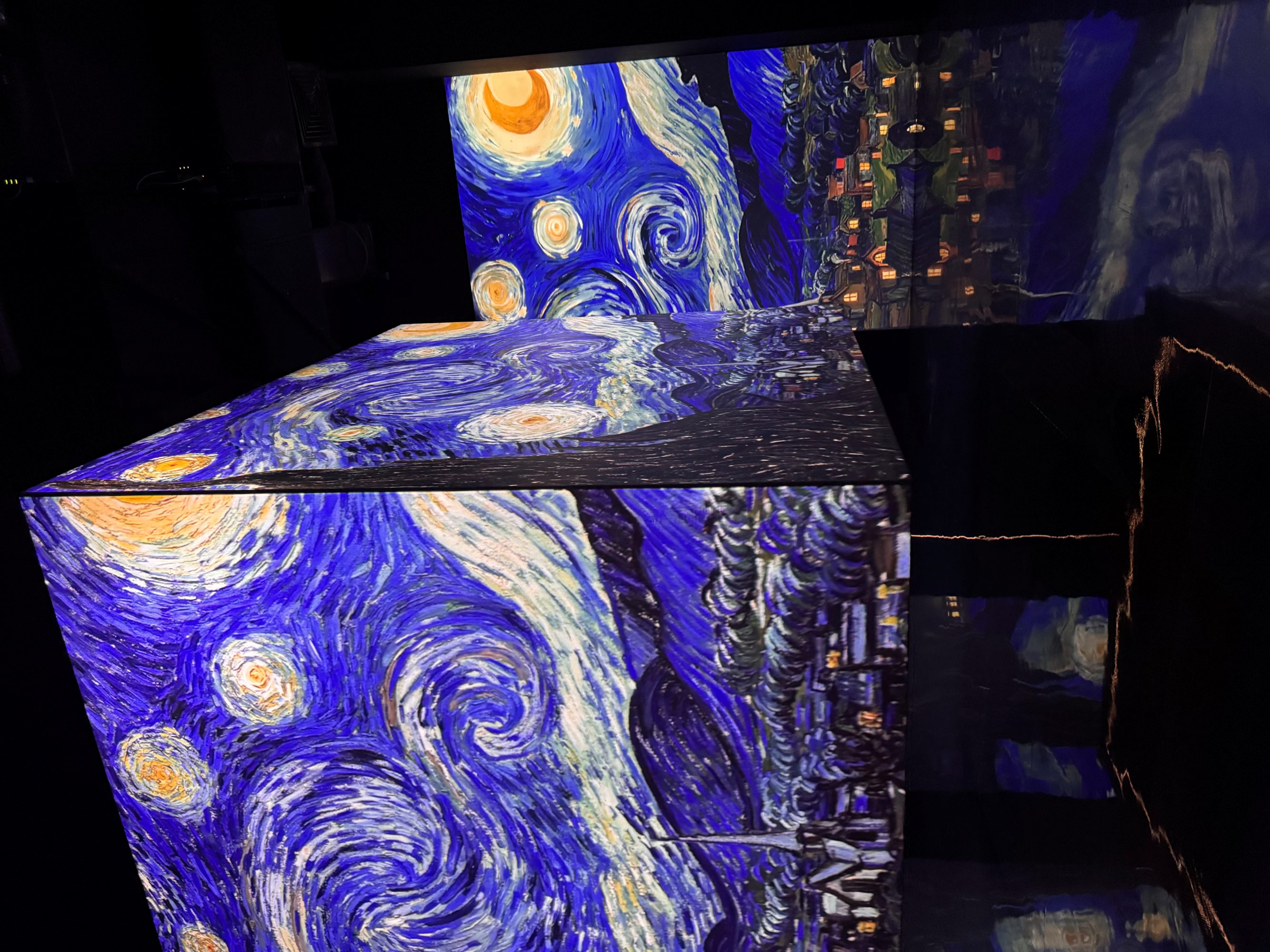 Immersive Van Gogh exhibition.
