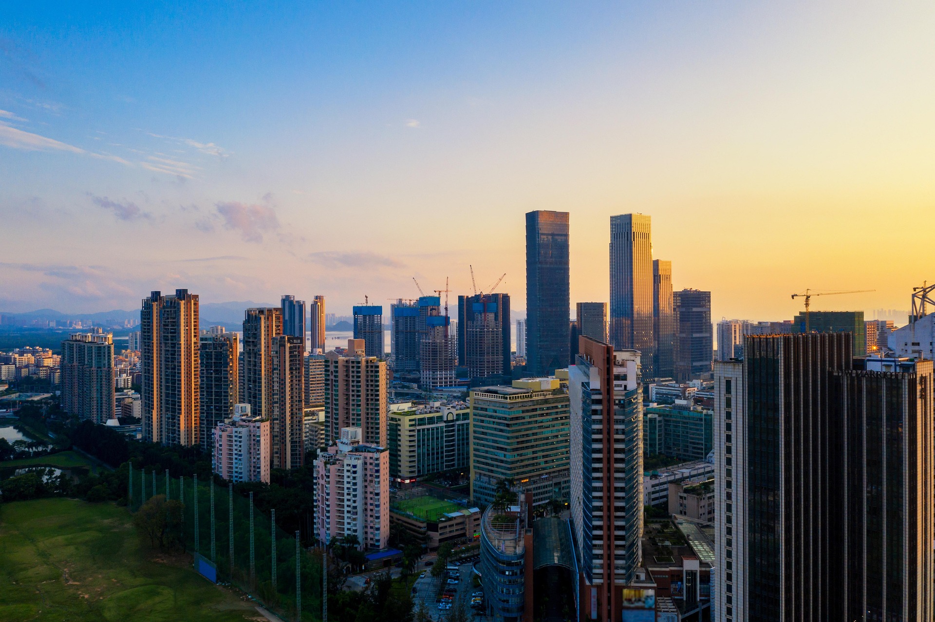 Cityscape of Shenzhen, China