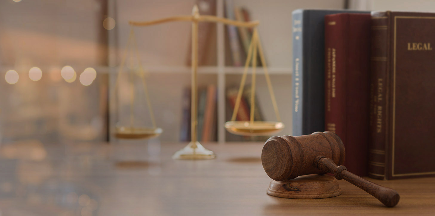Gavel and scales