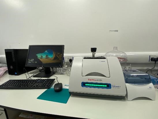 Nicolet summit on a work surface