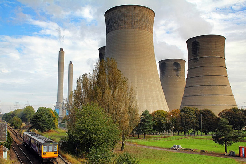 Image of the West Burton A Power Plant near Retford 