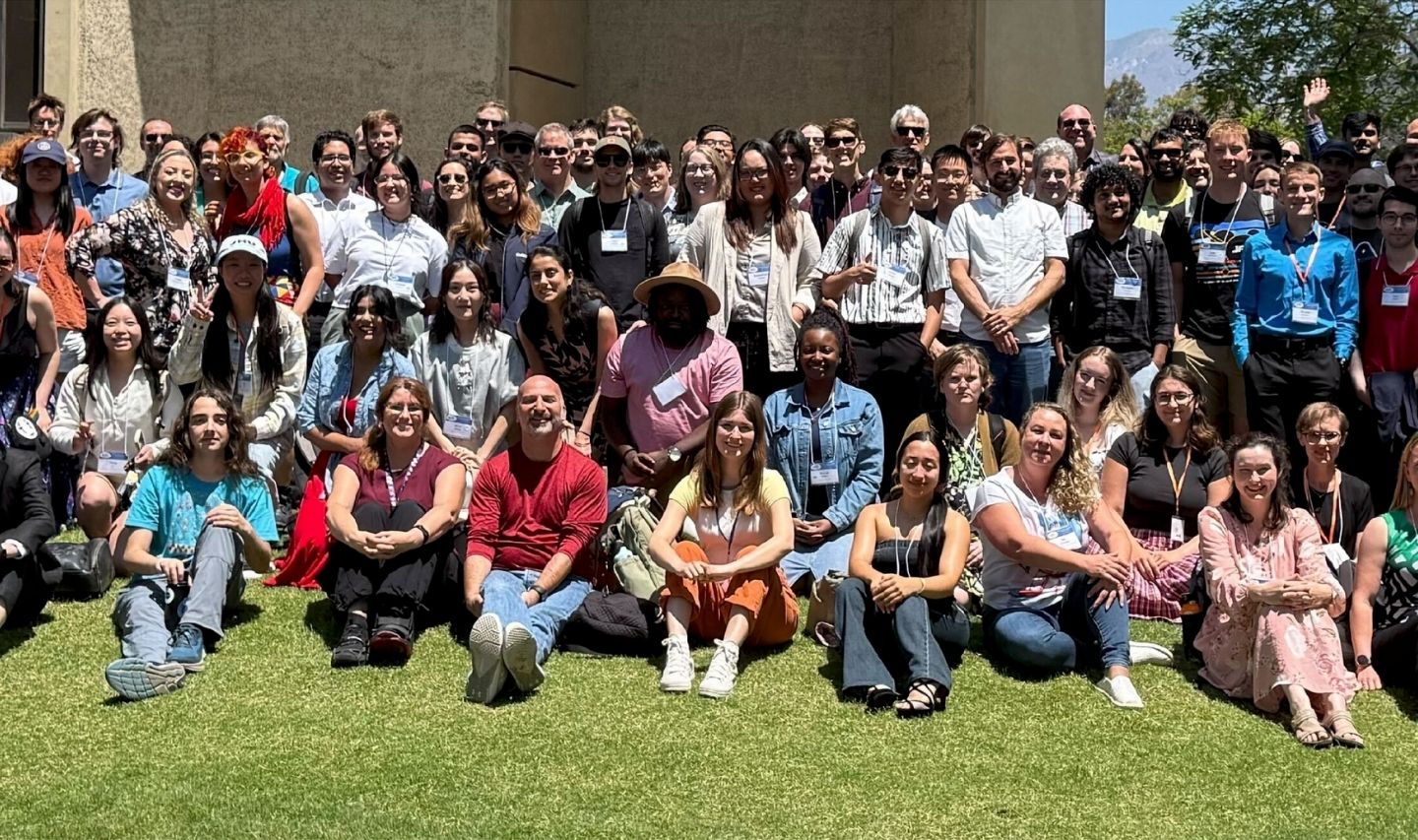 Conference attendees at the 25th Sagan Summer Workshop held at Caltech in California