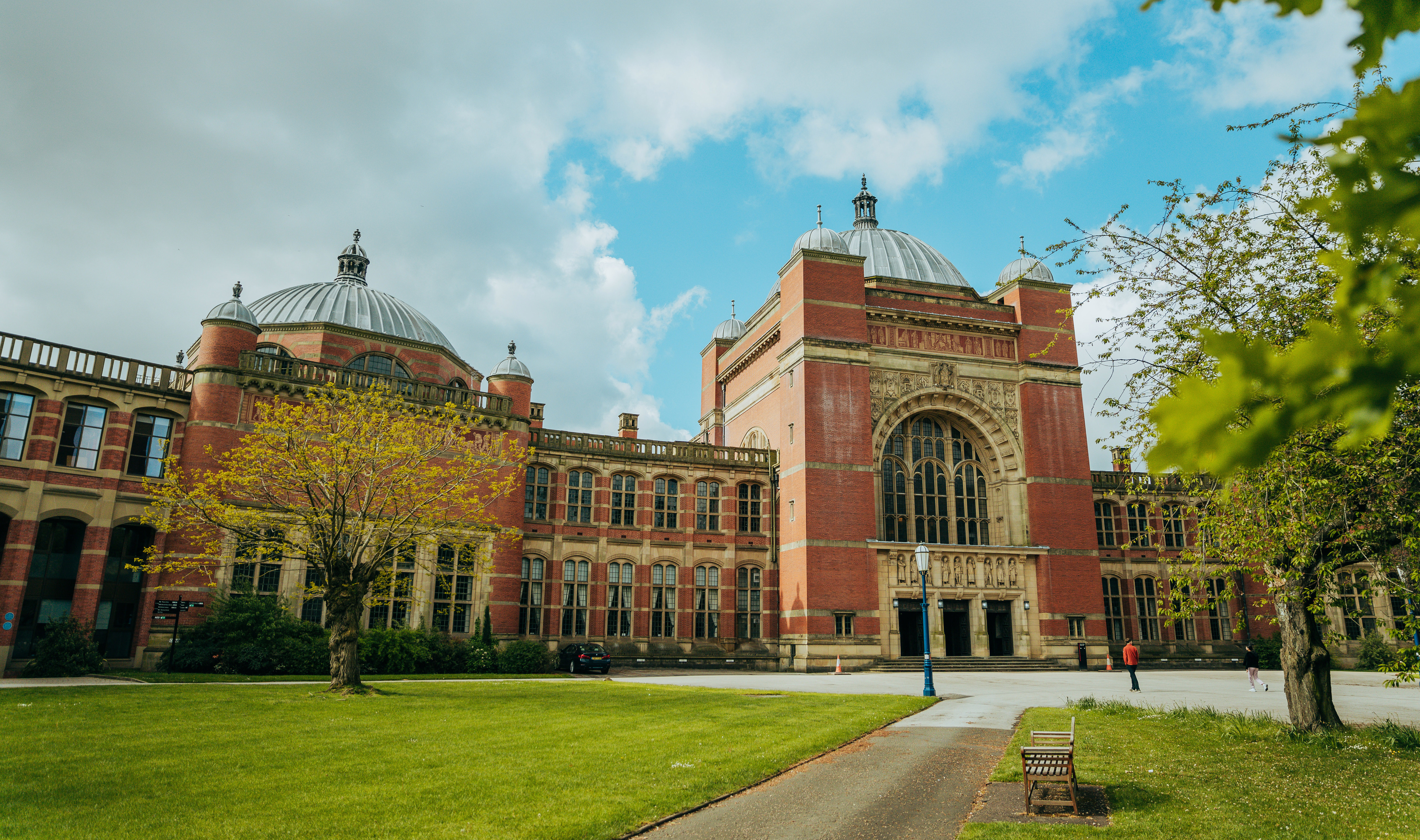 Chancellor's Court at the University of Birmingham campus.