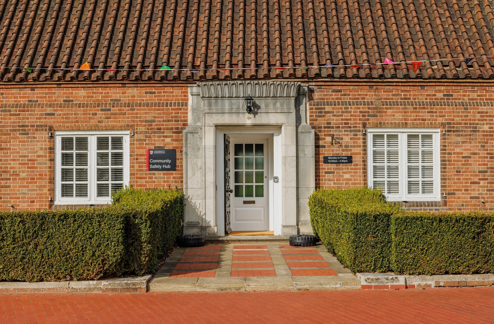 The exterior of the Community Safety Hub