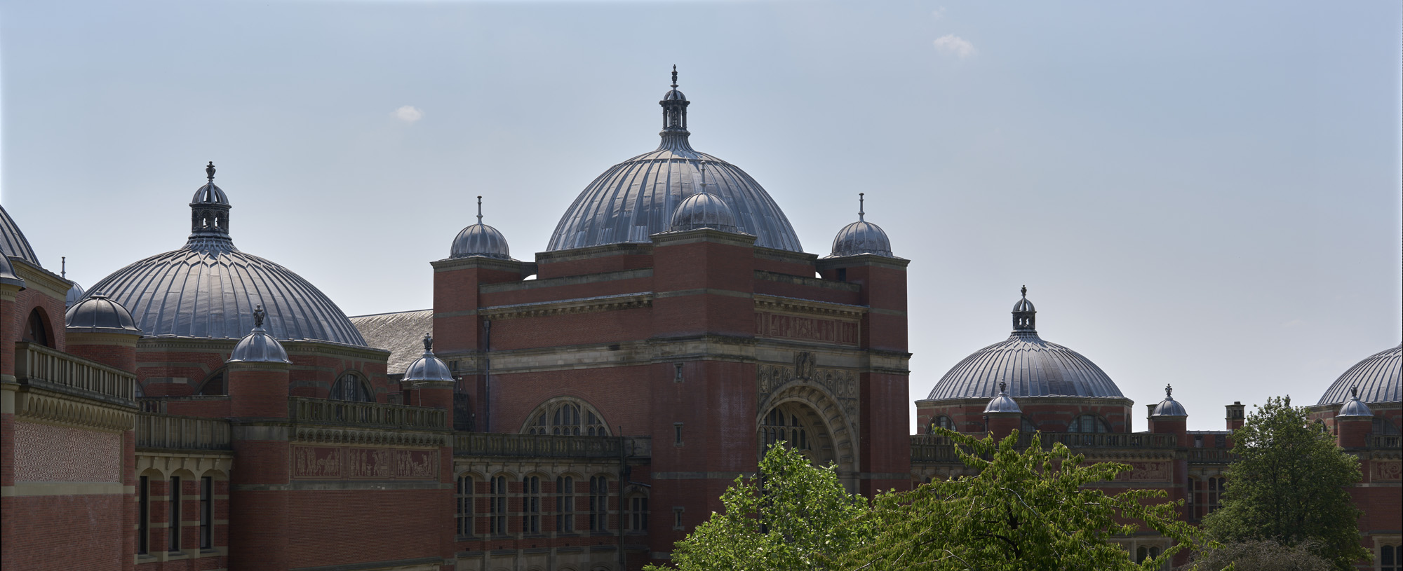 Rooftops of Chancellor's Court at the University of Birmingham