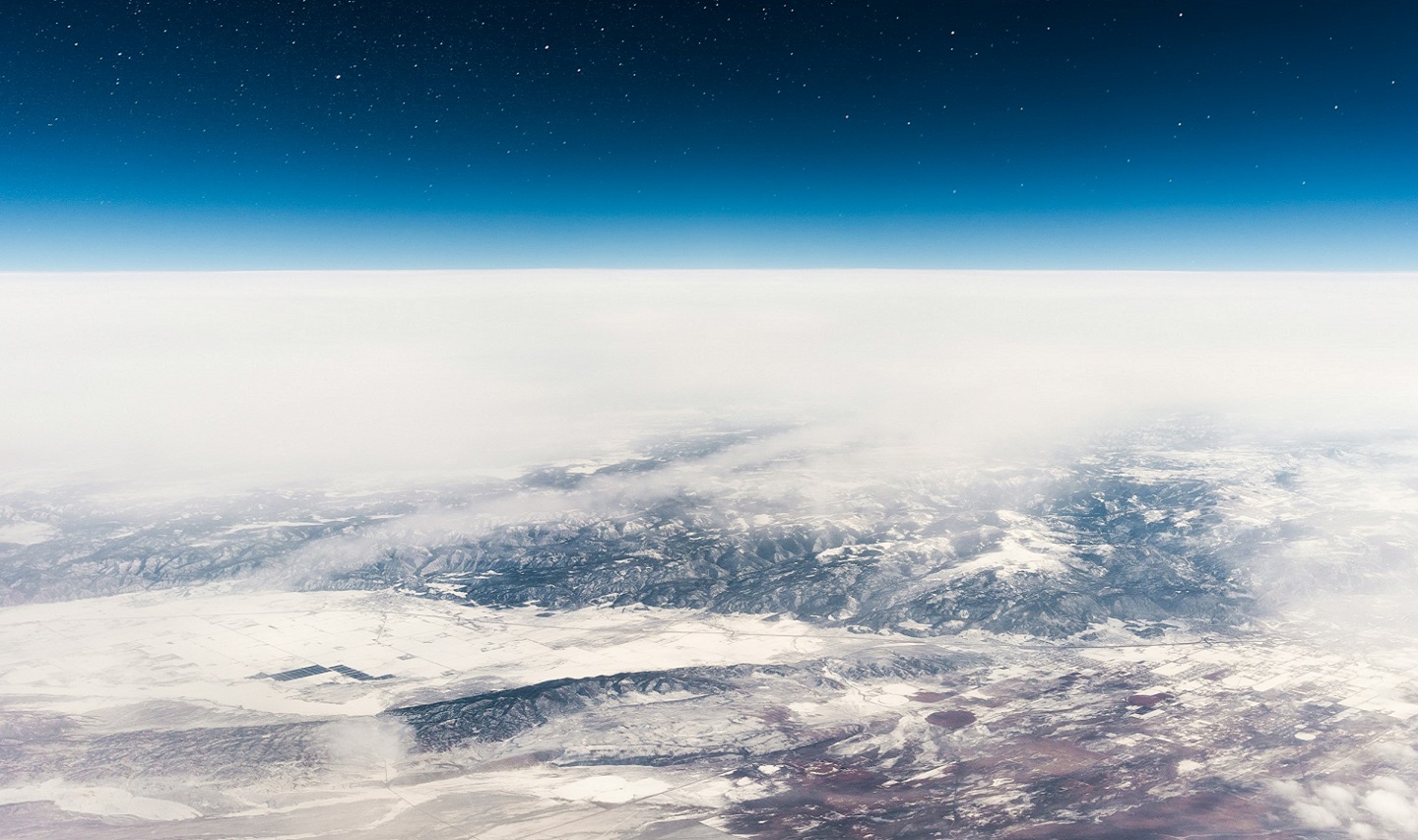 View of Earth from space