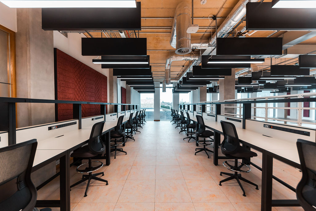 Study space within the School of Engineering