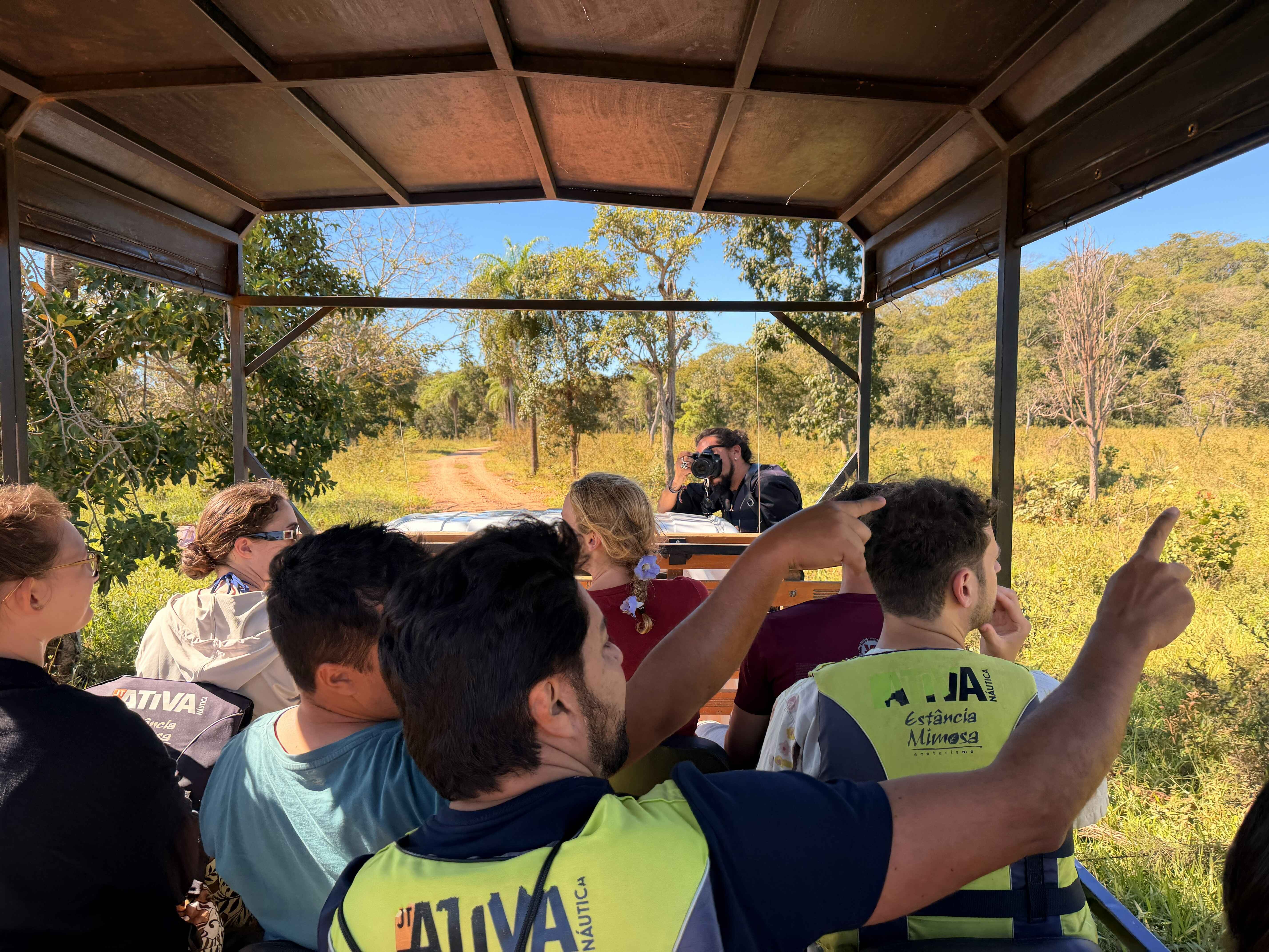 Wildlife trail at Estância Mimosa 