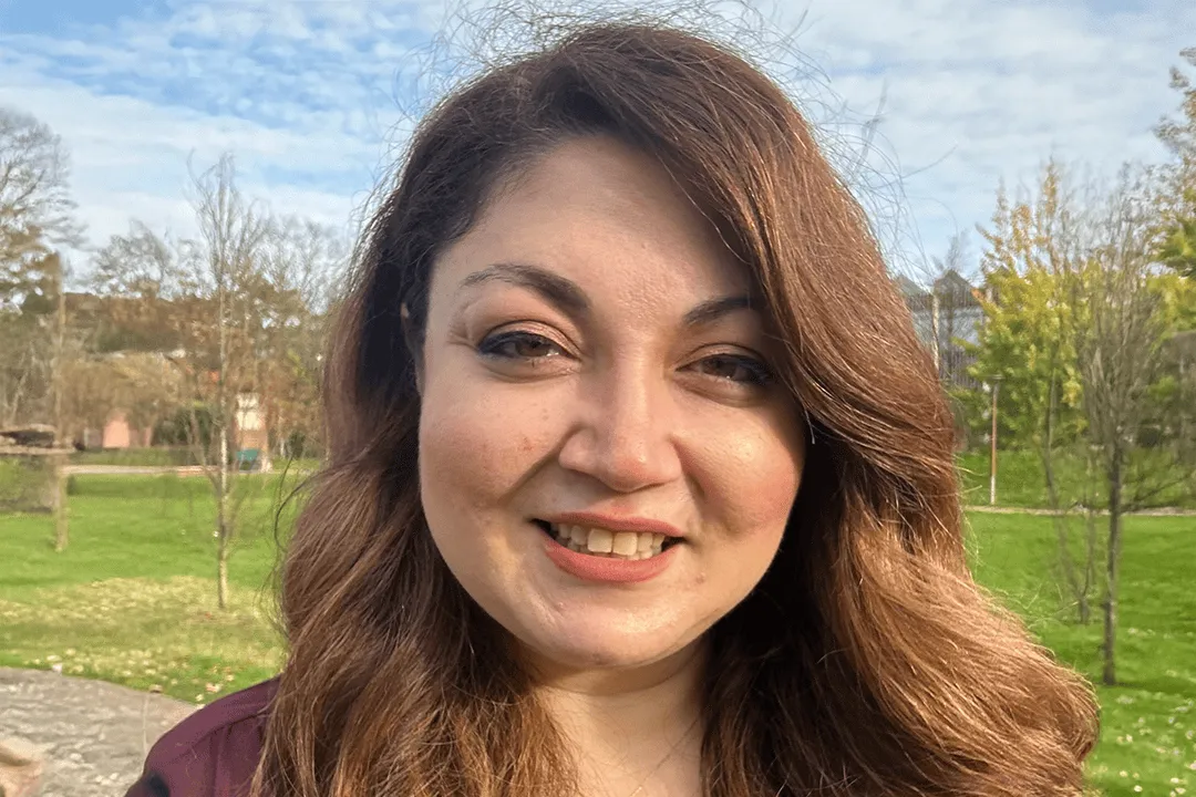 Georgia smiling
