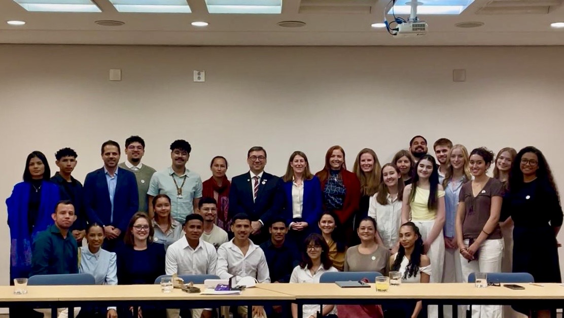 Immerse Amazonia students at the British Consulate General in São Paulo