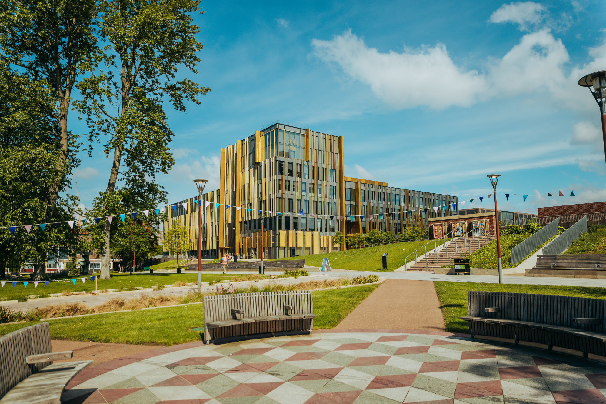 The library at the University of Birmingham