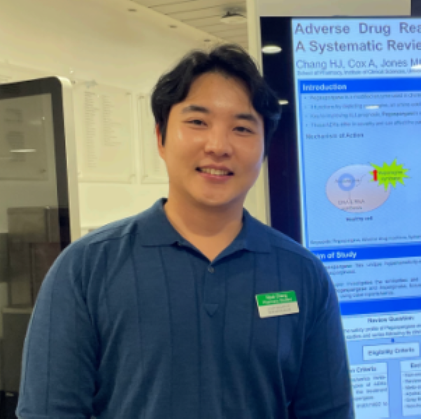 MPharm student Hyuk Chang smiling