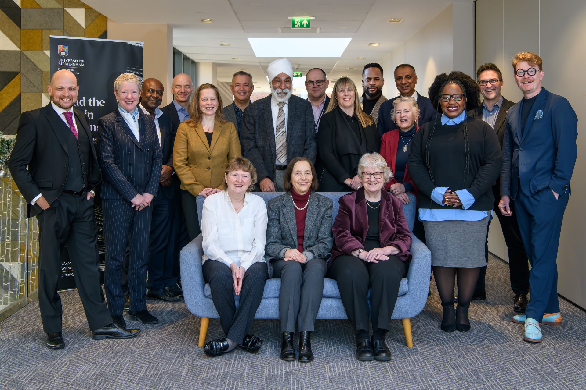 Members of the advisory board for Birmingham Business School