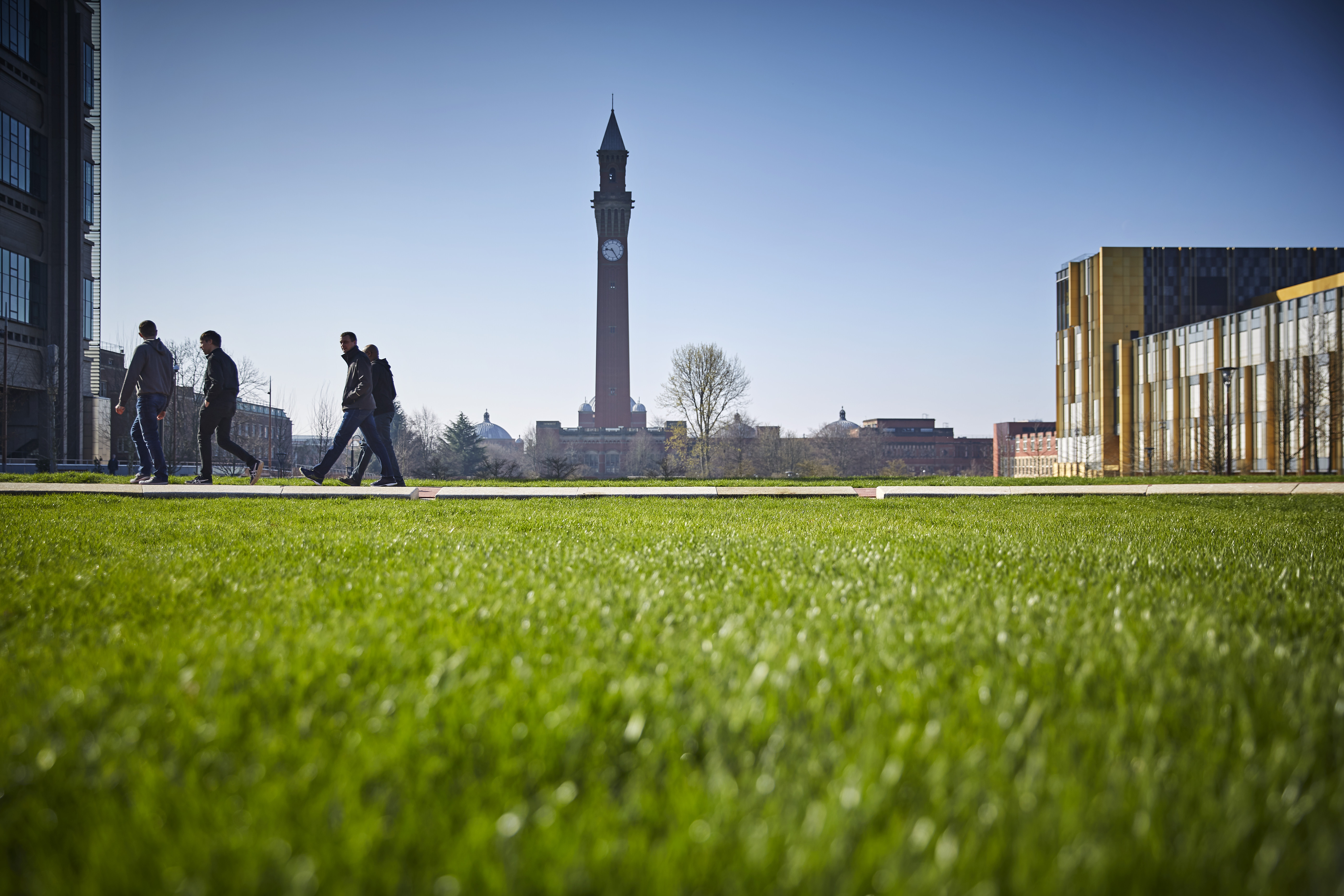 Old Joe clock, library and green heart