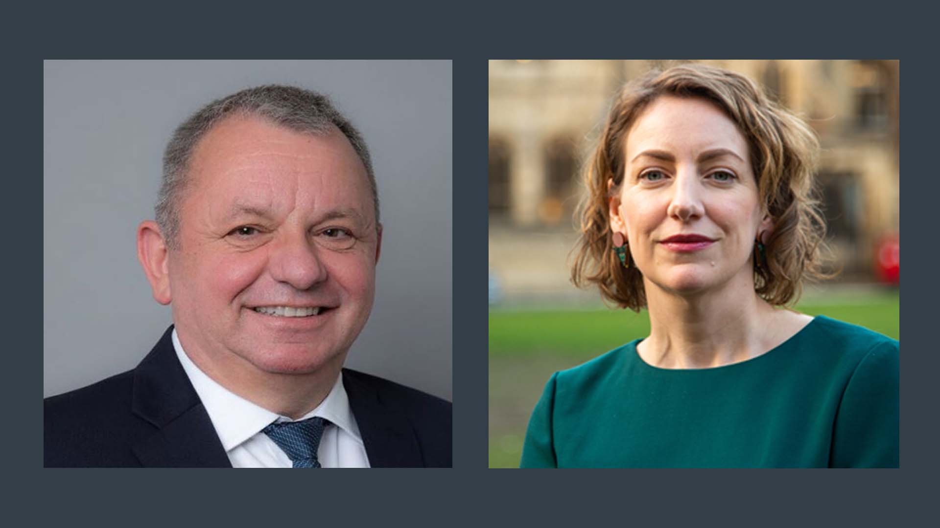 Allan Baker and Ruth Herbert