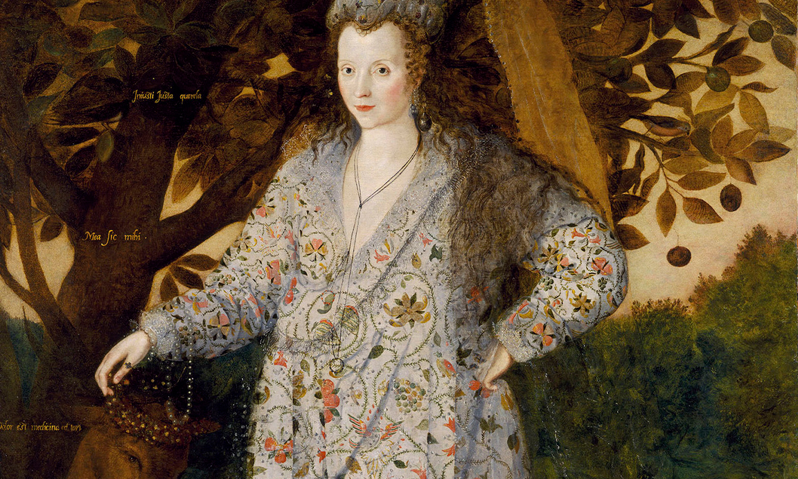 Marcus Gheeraerts the Younger's Portrait of an Unknown Woman, c.1590–1600. 